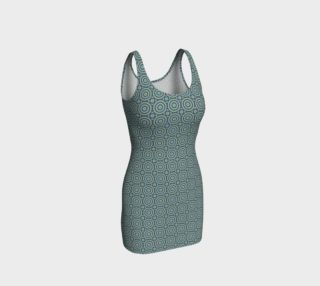 Teal Mind Bend Bodycon Dress preview