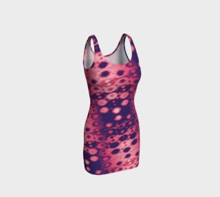 Pink and Purple Nebula Bodycon Dress preview