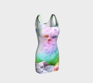 Unicorn Rainbow Cat Dress preview