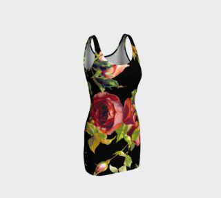 Evening Rose Bodycon Dress preview