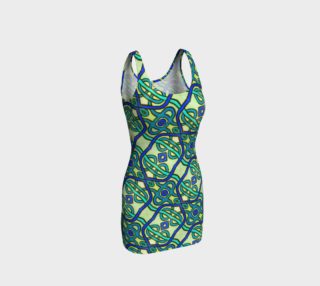 Green Mayan Lace Bodycon Dress I preview
