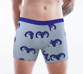 Astrological sign Aries constellation pattern Boxer Brief preview