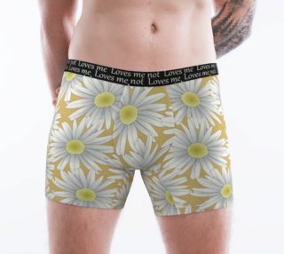Daisies on Gold Boxers 190214C preview