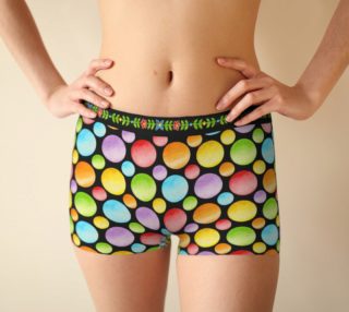 Aperçu de Rainbow Polka Dots Boyshorts