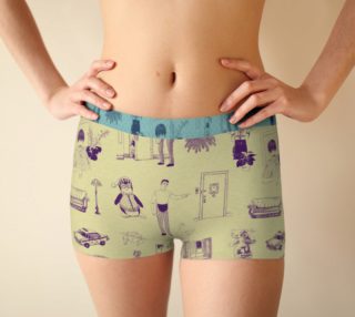 Aperçu de Friends Boyshorts in green