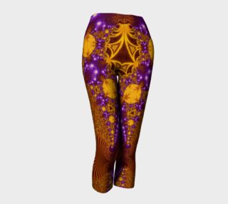 Sunset Jungle Leaves Capris preview