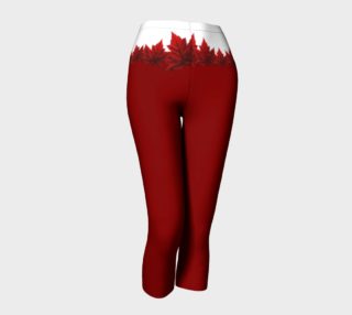 Canada Maple Leaf Capri Pants  preview