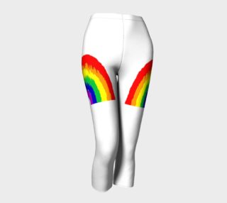 Dripping Rainbow Capris preview