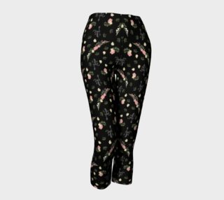 Vintage Roses and Frogs Capri Pants preview