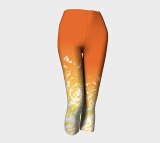 Orange Fizz Capri Leggings preview