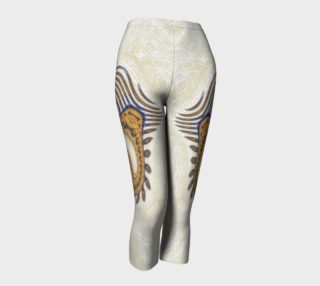 Yoga Woman Victory Symbol Capris (w/lux-surface look.) preview