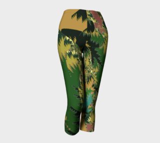 Camouflage Tropical Jungle Capris preview