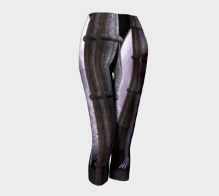 Awakening Gothic Fantasy Art Capri Leggings  preview