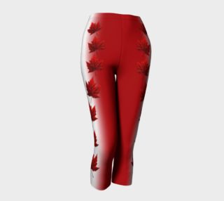 Awesome Canada Pants Women's Canada Capris Pants preview