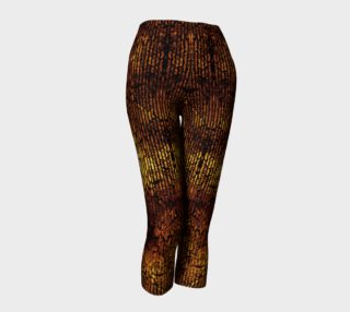 Golden Gate Damask Goth Print by Tabz Jones preview