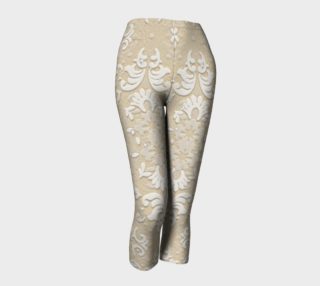 Nude Glitter Lace Leggings by Tabz Jones preview