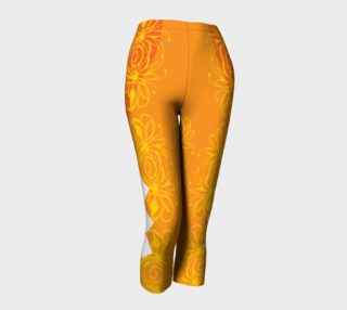 Bright Flower Gold Capris preview