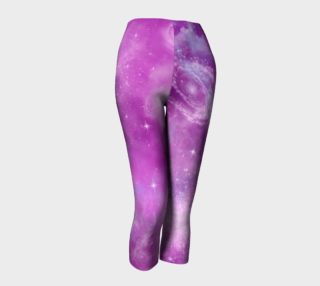 Pink Galaxy Pastel Goth Leggings  preview