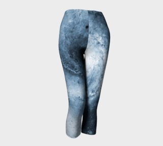 Yin Yang [Pinwheel] | Galaxy Yoga Pants by Douglas Fresh preview
