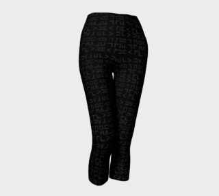 Occult Runes Goth Art Leggings  preview