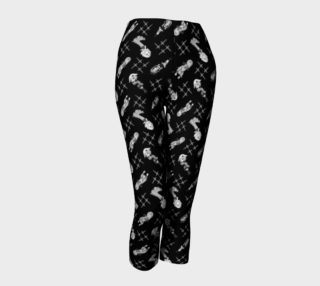 Anime Crosses Gothic Lolita Print Leggings  preview