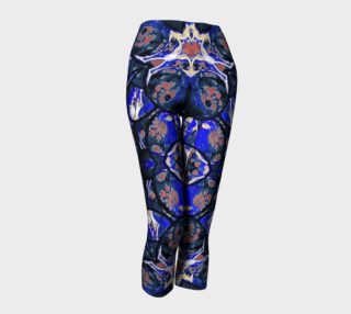 Deco Floral Print Capri Pant preview