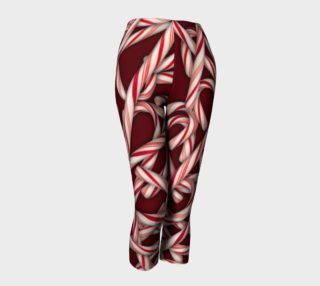Candy cane Pattern Capris preview