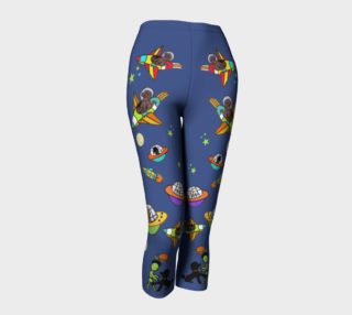 Poodles in space capris preview