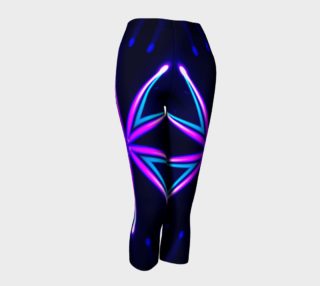 Antelope Turquoise and Pink Starburst Leggings preview