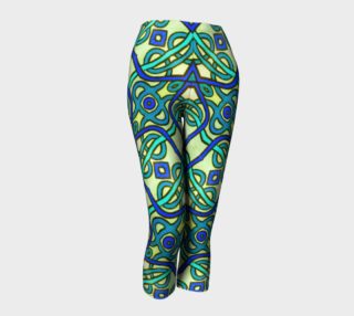 Green Mayan Lace Capris II preview