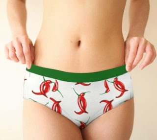 Hot peppers pattern Cheeky Brief preview