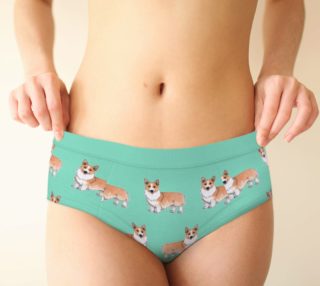 Welsh corgi dogs pattern Cheeky Brief preview