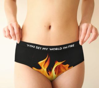 You Set My World On Fire - Cheeky Briefs preview