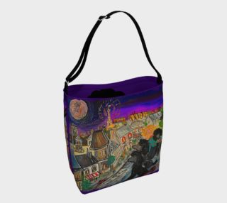 Paris Roof Tops Tote - Neuroprene preview