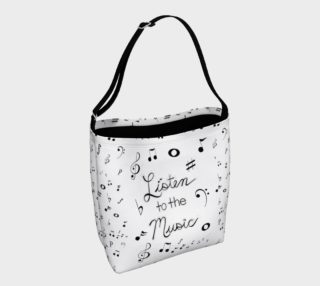 Listen to the Music Tote Bag preview