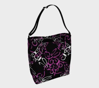 Aperçu de Dark Vintage Lace Pattern Bag