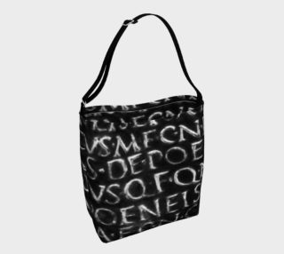 Aperçu de Antique Roman Typographic Pattern Bag