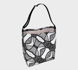 Charcoal Geometric Day Tote II preview