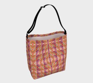 Pueblo Sunset Mosaic Day Tote preview