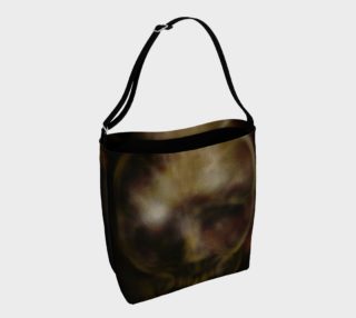 Fractal Shadow Skull Day Tote preview