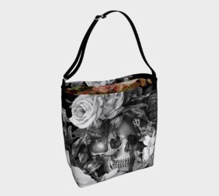 Skull Floral Day Tote preview