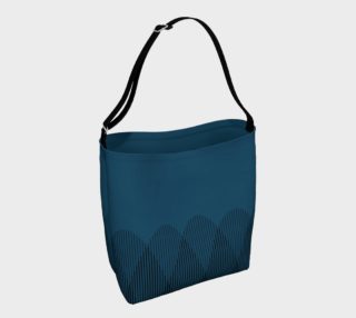 Blue to Black Ombre Signal Day Tote 2 preview