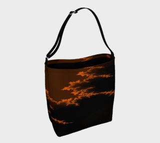 Aperçu de Orange Scar Day Tote Bag
