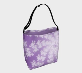 Purple Star Day Tote Bag preview
