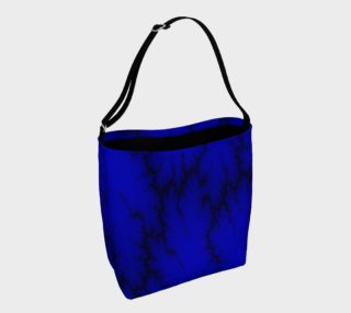 Navy Lightning Day Tote Bag preview