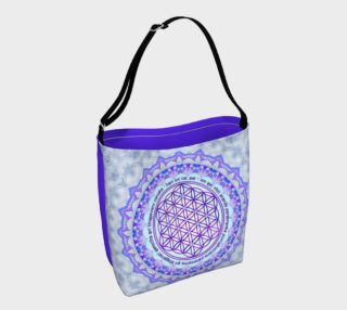 Flower Of Life - Moola Mantra - Purple Blue Pink III preview