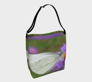 Aperçu de White Cabbage Butterfly Day Tote Bag
