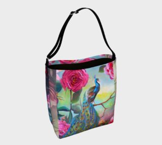Peacock and Peony 2.0 Day Tote preview