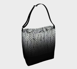 Black and White - Fern Tote Bag preview