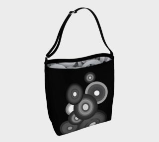Black and White - Roundabout Tote Bag preview